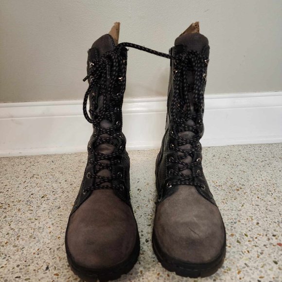 Born Combat Boots - 9 - Picture 8 of 15